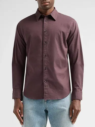 rag & bone Men's Tomlin Cotton Dobby Shirt | Thumbnail 4 rag & bone Men's Tomlin Cotton Dobby Shirt | Thumbnail 4