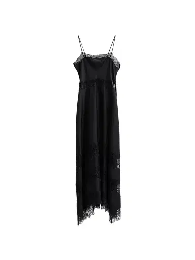 Ulla Johnson Women's Coco Lace-Trimmed Silk Dress | Thumbnail 1 Ulla Johnson Women's Coco Lace-Trimmed Silk Dress | Thumbnail 1