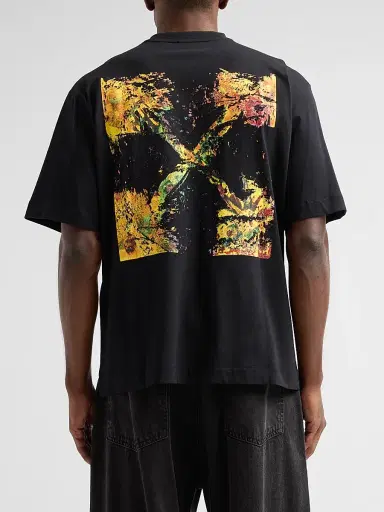 Off-White Men's Spices Arrow Skate Crewneck T-Shirt | Thumbnail 3