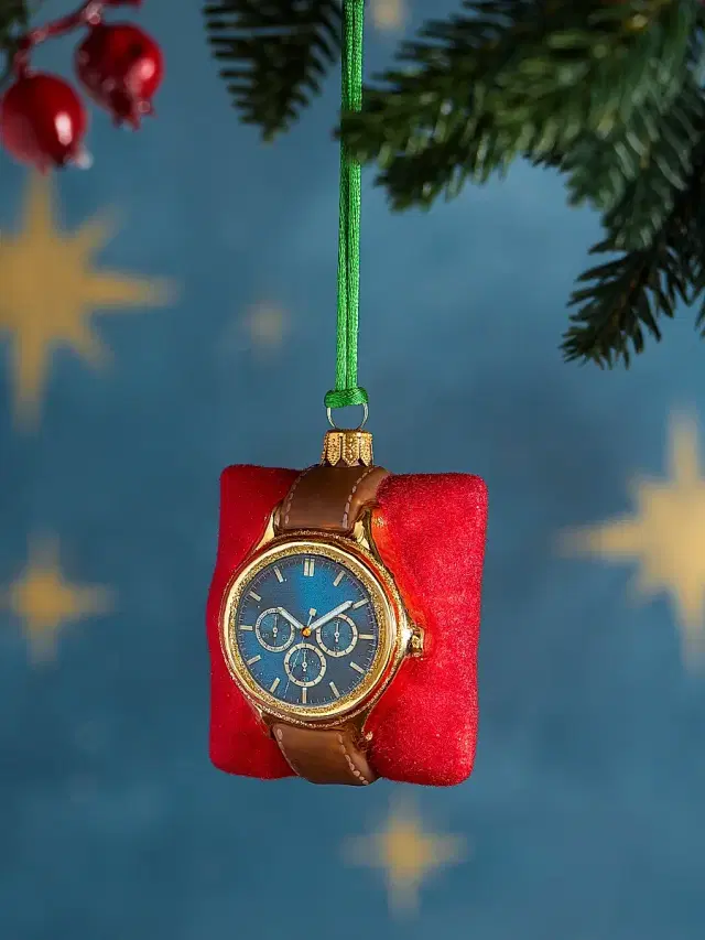 Exclusively Ours Men's Watch Glass Ornament
