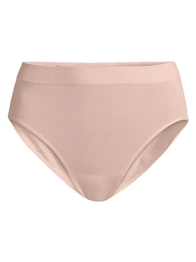 Wacoal Women's B-Smooth Hi-Cut Brief - Rose Dust - Size XL