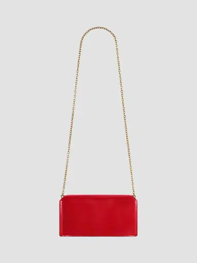 Givenchy Women's Antigona Wallet with Chain in Box Leather - Vermillon | Thumbnail 3
