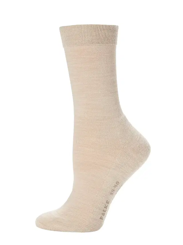 FALKE Women's Wool Balance Socks - Sand - Size 9.5