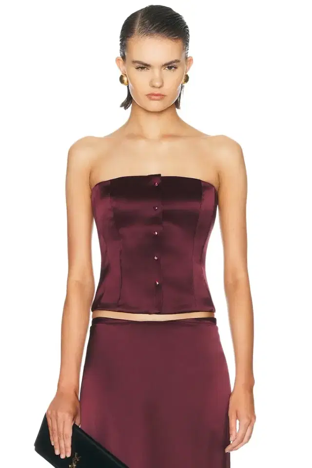 SEV Satin Corset Top