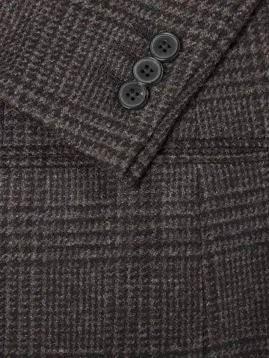 Husbands Double-Breasted Prince Of Wales Merino Wool-Twill Blazer - Men | Thumbnail 6 Husbands Double-Breasted Prince Of Wales Merino Wool-Twill Blazer - Men | Thumbnail 6