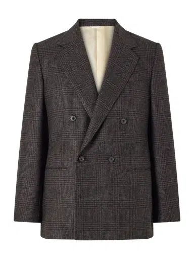 Husbands Double-Breasted Prince Of Wales Merino Wool-Twill Blazer - Men | Thumbnail 1 Husbands Double-Breasted Prince Of Wales Merino Wool-Twill Blazer - Men | Thumbnail 1