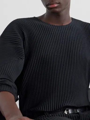 Homme Plissé Issey Miyake Pleated T-Shirt - Men | Thumbnail 5 Homme Plissé Issey Miyake Pleated T-Shirt - Men | Thumbnail 5