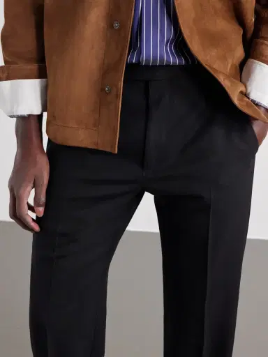 Tom Ford Slim-Leg Wool-Twill Trousers - Men | Thumbnail 5