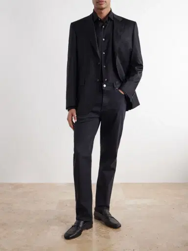 Zegna Cotton and Silk-Blend Twill Shirt - Men | Thumbnail 2