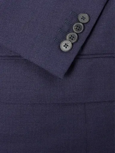 Husbands Double-Breasted Wool-Fresco Suit - Men | Thumbnail 6