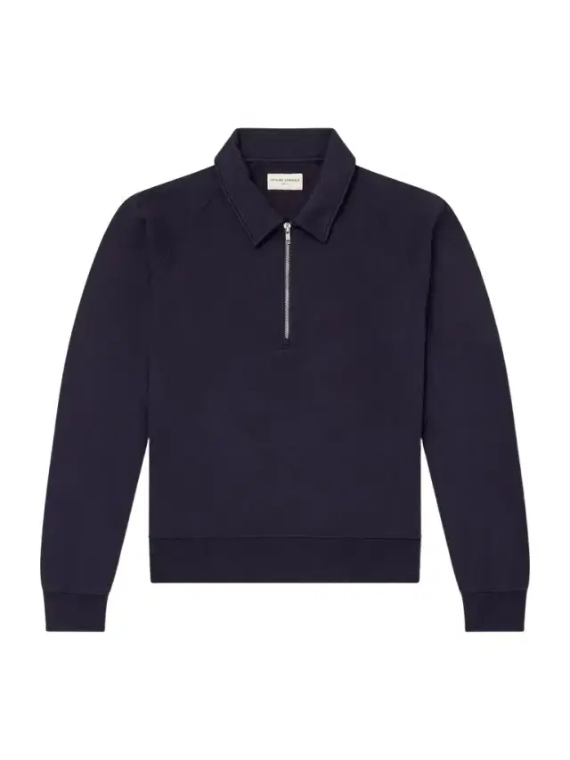 OFFICINE GÉNÉRALE Payo Organic Cotton-Blend Half-Zip Polo Sweater - Men