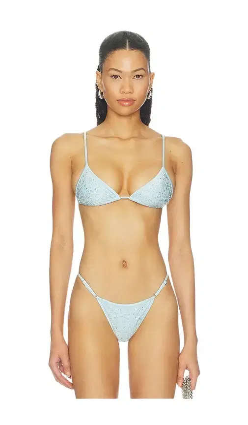 Frankies Bikinis X Devon Lee Carlson Elena Sequin Bikini Top
