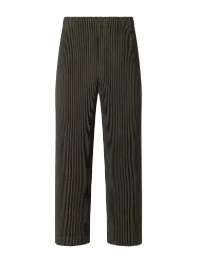 Homme Plissé Issey Miyake Mc July Pleated Straight-Leg Trousers - Men | Thumbnail 1 Homme Plissé Issey Miyake Mc July Pleated Straight-Leg Trousers - Men | Thumbnail 1