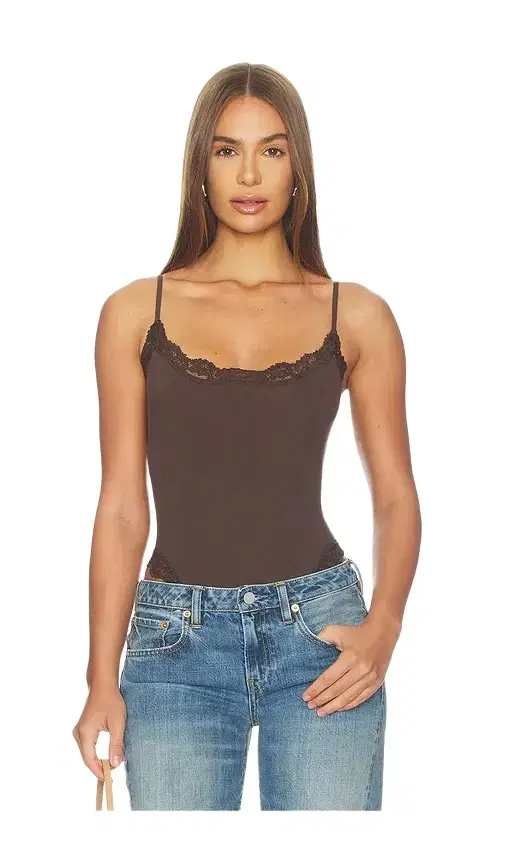 Skims Fits Everybody Lace Cami Bodysuit