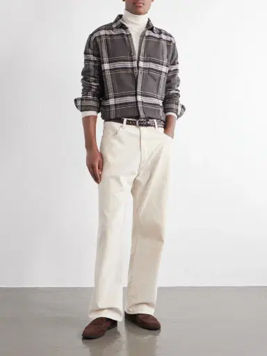 Portuguese Flannel Spindle Checked Cotton-Flannel Shirt - Men | Thumbnail 2