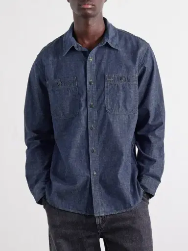 RRL Craftsman Denim Shirt - Men | Thumbnail 3
