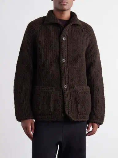 Casey Casey Camille Virgin Wool Cardigan - Men | Thumbnail 3