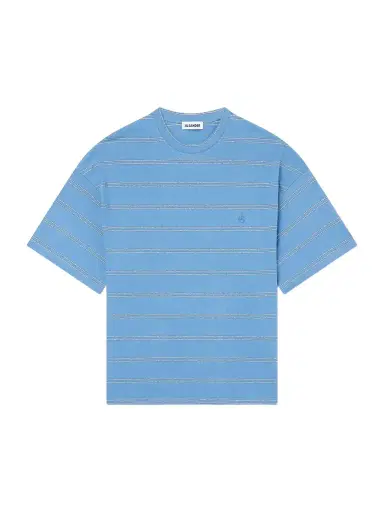 Jil Sander Logo-Embroidered Striped Cotton-Jersey T-Shirt - Men | Thumbnail 1