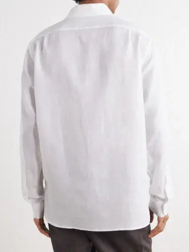 Ralph Lauren Purple Label Halton Linen Shirt - Men | Thumbnail 4 Ralph Lauren Purple Label Halton Linen Shirt - Men | Thumbnail 4