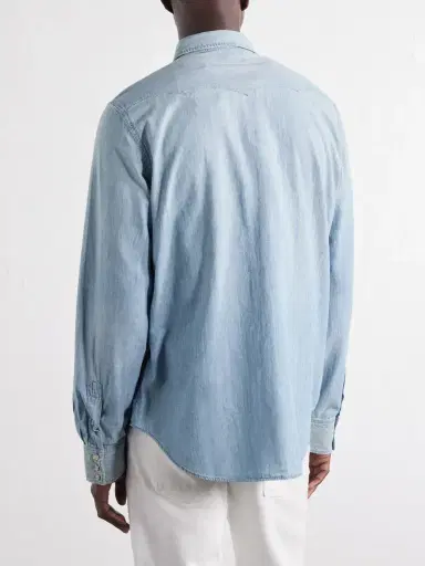 RRL Cotton-Chambray Shirt - Men | Thumbnail 4