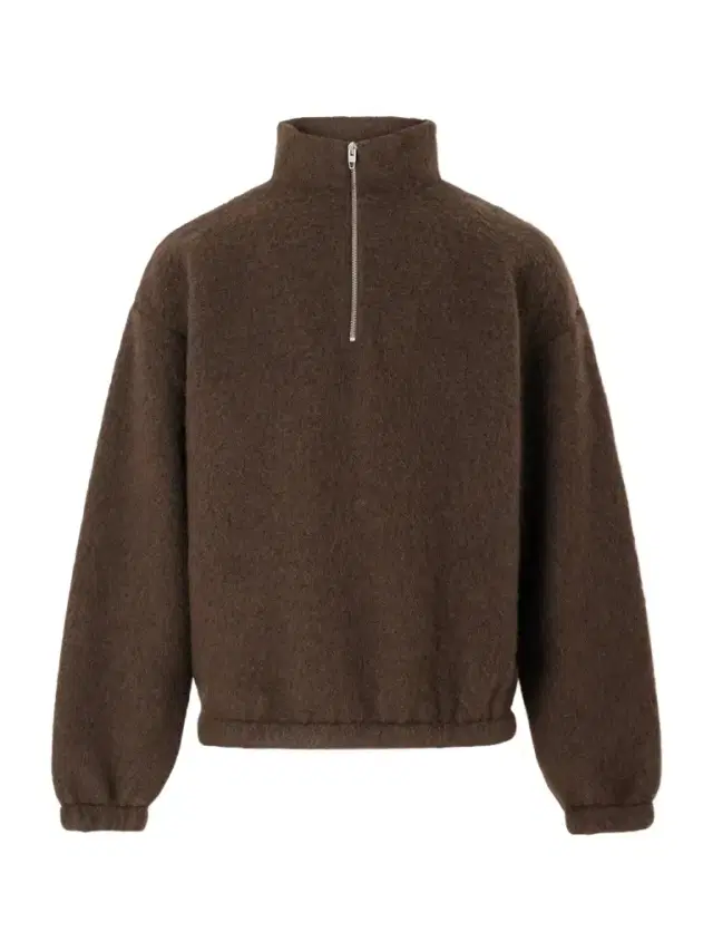 Jil Sander Wool-Blend Brushed Half-Zip Sweater - Men