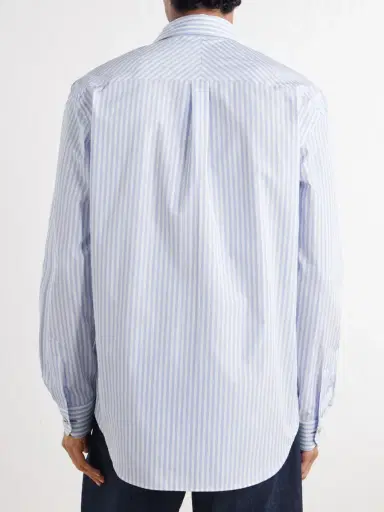 Paul Smith Bengal Striped Cotton-Poplin Shirt - Men | Thumbnail 4