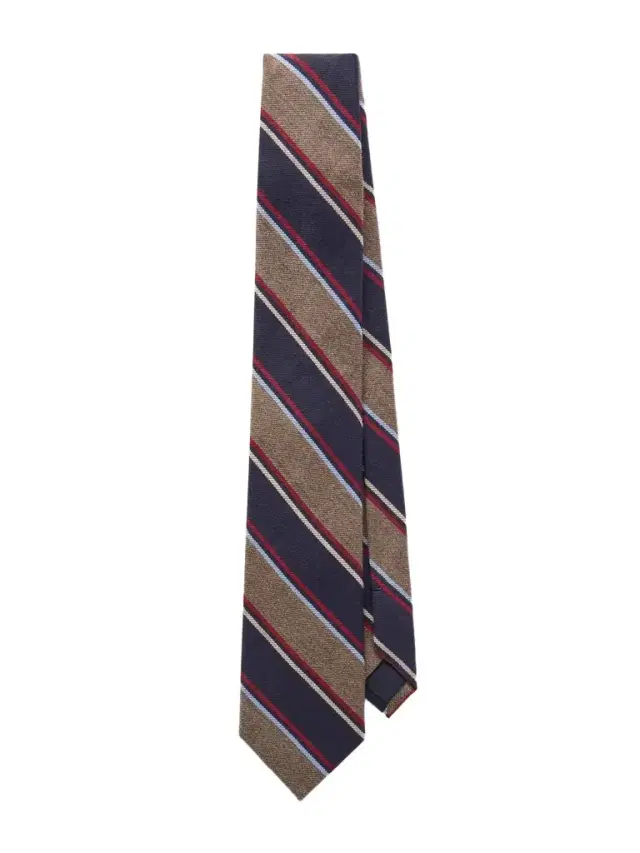 Visvim 8cm Striped Wool and Silk-Blend Tie - Men