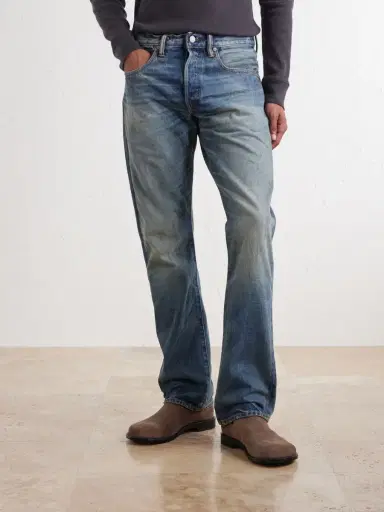 RRL Slim-Fit Straight-Leg Jeans - Men | Thumbnail 3