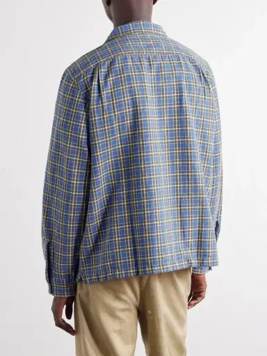 RRL Matlock Checked Cotton-Twill Shirt - Men | Thumbnail 4