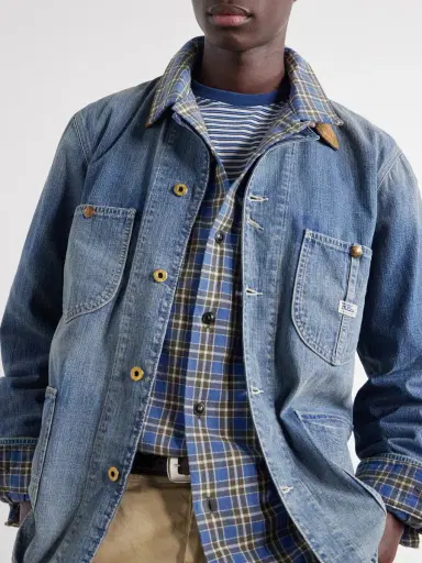 RRL Matlock Checked Cotton-Twill Shirt - Men | Thumbnail 5