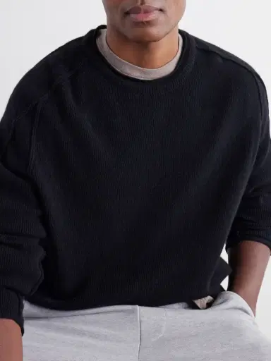 Casey Casey Merino Wool and Cashmere-Blend Sweater - Men | Thumbnail 5