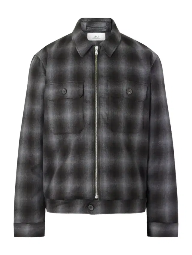 MR P. Checked Virgin Wool Zip-Up Jacket - Men