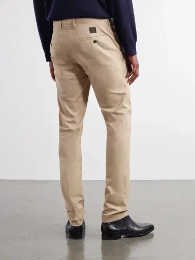 Slowear Straight-Leg Cotton-Blend Twill Trousers - Men | Thumbnail 4