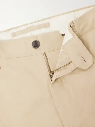 Slowear Straight-Leg Cotton-Blend Twill Trousers - Men | Thumbnail 6