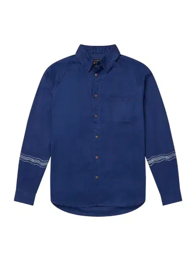 KAPITAL Printed Linen Shirt - Men | Thumbnail 1 KAPITAL Printed Linen Shirt - Men | Thumbnail 1