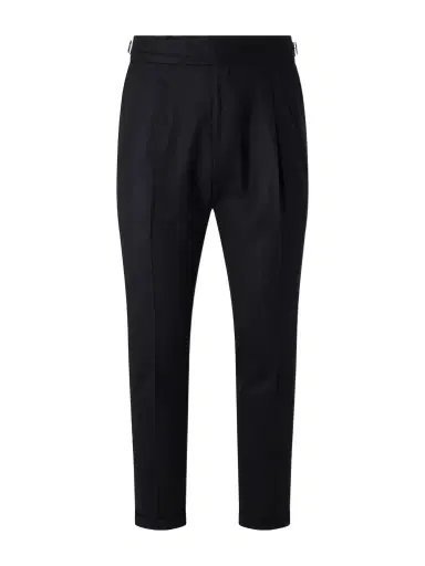 MR P. Tapered Pleated Wool-Flannel Suit Trousers - Men | Thumbnail 1