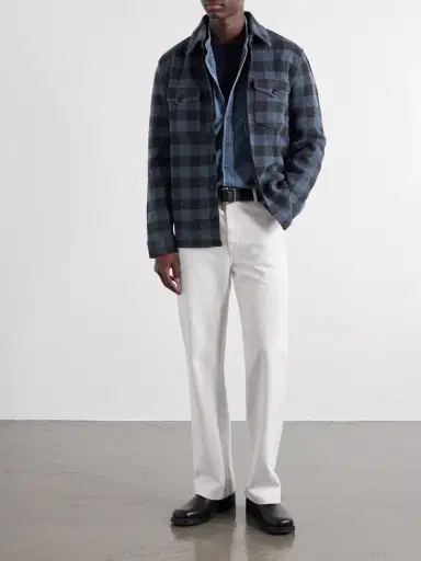 RRL Tombstone Washed Denim Shirt - Men | Thumbnail 2
