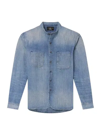 RRL Tombstone Washed Denim Shirt - Men | Thumbnail 1