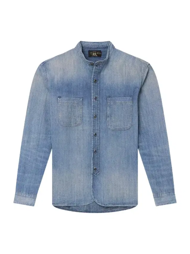 RRL Tombstone Washed Denim Shirt - Men