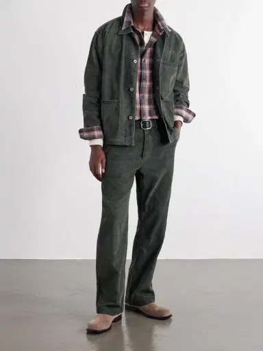 RRL Empire Straight-Leg Cotton-Corduroy Trousers - Men | Thumbnail 2