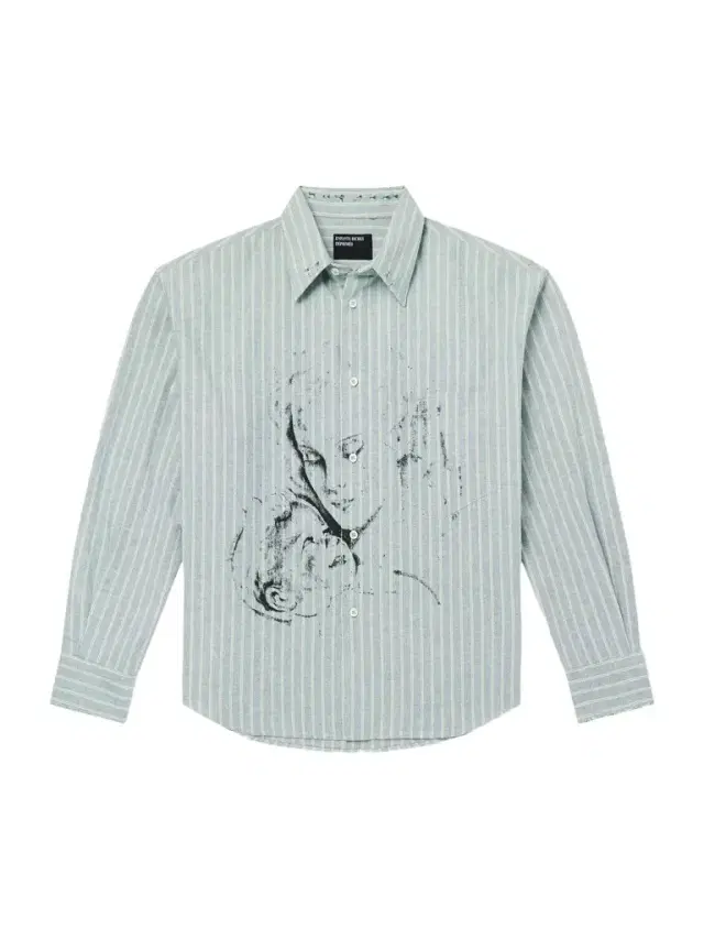 Enfants Riches Déprimés Repaired Everyday Striped Printed Cotton Oxford Shirt - Men