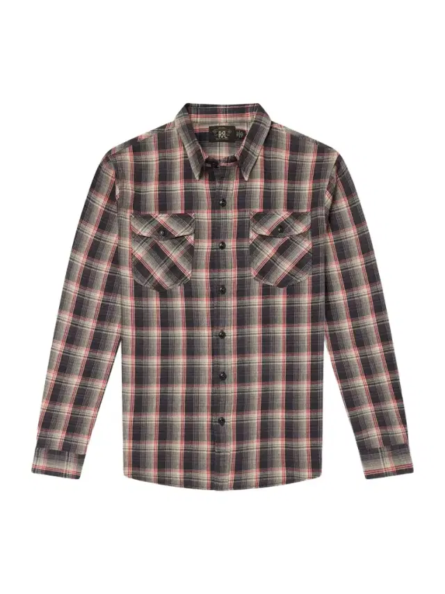 RRL Jasper Checked Cotton Shirt - Men