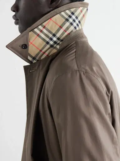 Burberry Tottenham Checked Cotton-Gabardine Trench Coat - Men | Thumbnail 5
