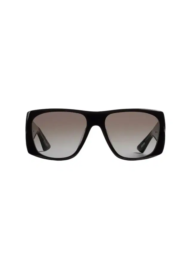 Khaite Khaite X Oliver Peoples 1965C In Black And Soft Tan Gradient