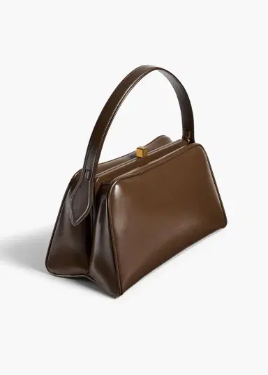 Khaite Cate Bag In Chestnut Crackle Patent Leather | Thumbnail 2