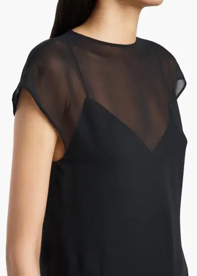 Khaite Scarla Dress In Black Silk | Thumbnail 4 Khaite Scarla Dress In Black Silk | Thumbnail 4