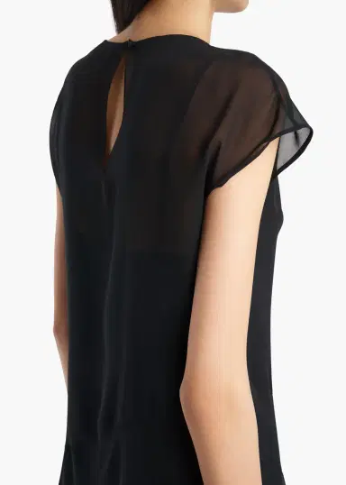 Khaite Scarla Dress In Black Silk | Thumbnail 5 Khaite Scarla Dress In Black Silk | Thumbnail 5