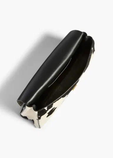 Khaite Audrey Clutch In Cow Print Haircalf | Thumbnail 3