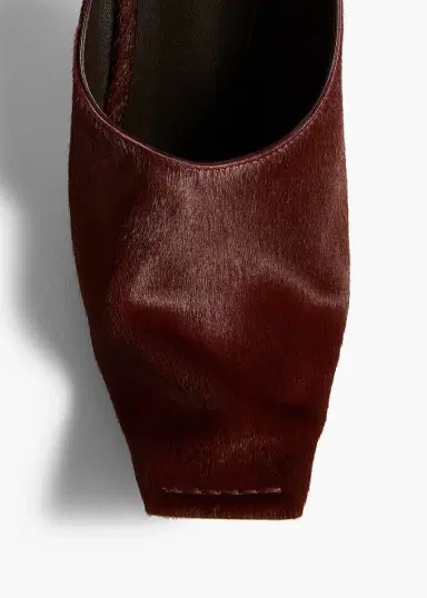 Khaite Marlene Pump In Red Mahogany Haircalf | Thumbnail 5