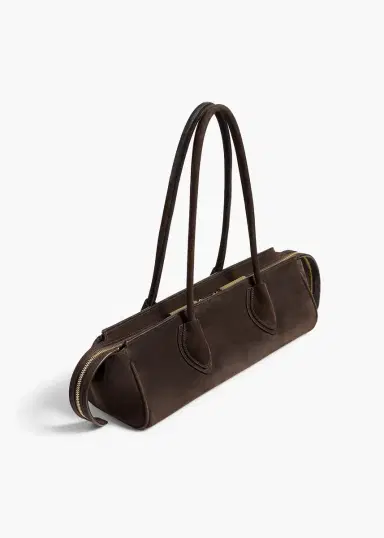 Khaite Donna Shoulder Bag In Ebano | Thumbnail 2 Khaite Donna Shoulder Bag In Ebano | Thumbnail 2